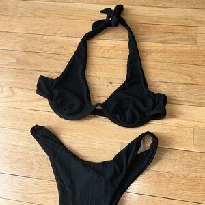 Halter Black Bikini
